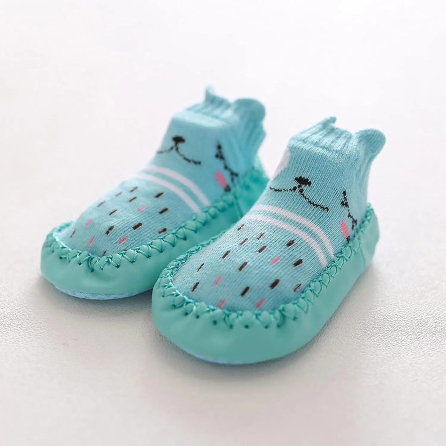 Baby Sock Shoes,Kids Baby Boys Girls First Walking The Floor Shoes Shoes Cartoon Non-Slip Socks