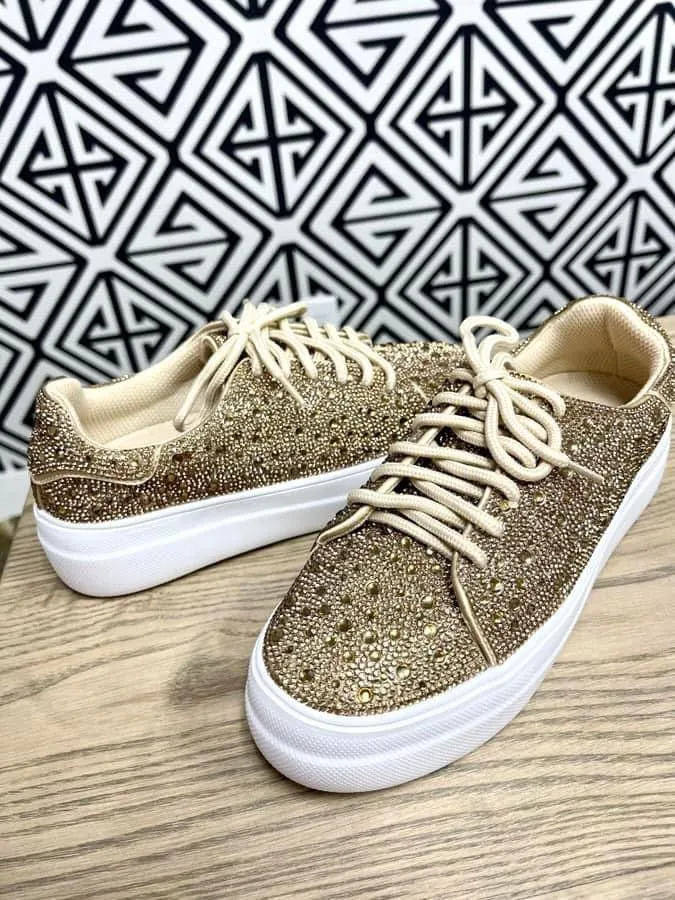 Bedazzled Sneakers