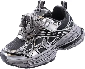 Boys Girls Kids Sneakers Tennis Running Shoes Unisex Lace-up Lightweight Breathable Walking Shoes for Kids Girls