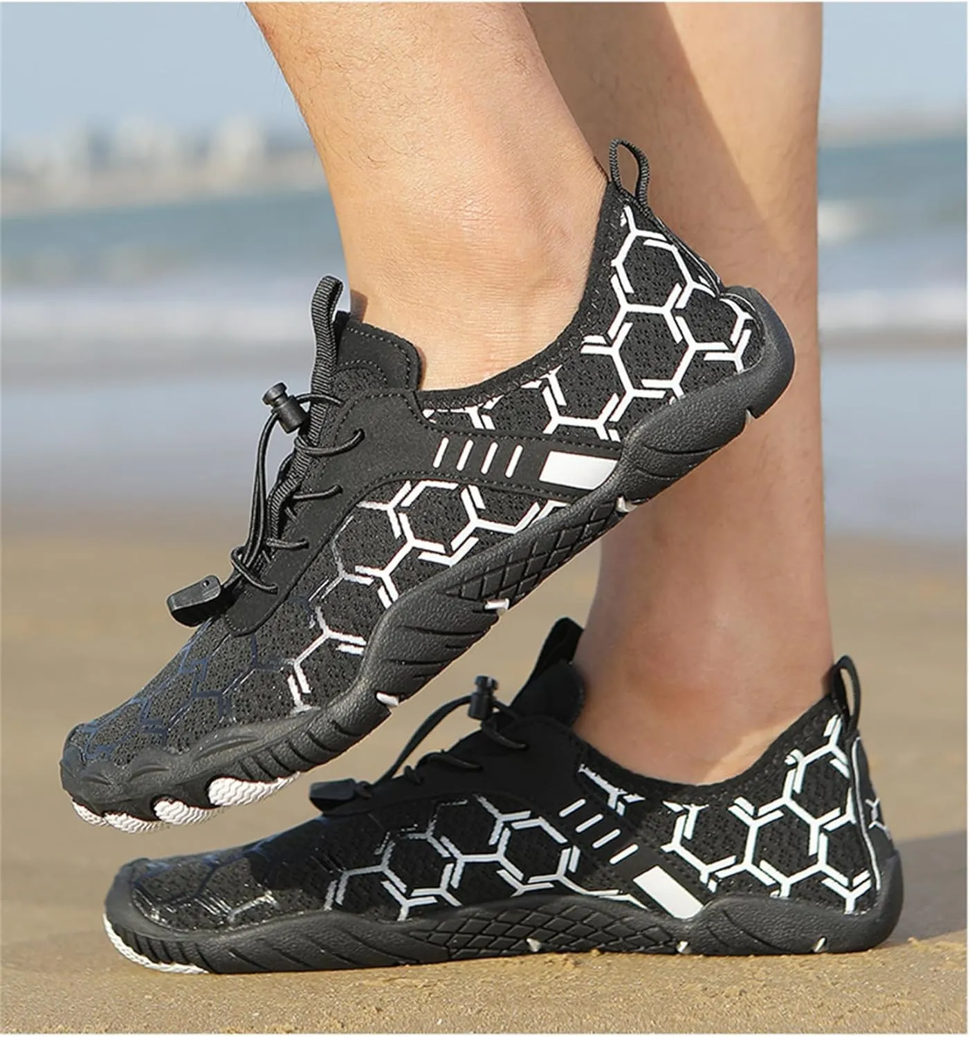 Grounded Footwear for Women Hike Barefoot Shoes Women Wide Toe Box Comfortable Water Shoes Lightweight Breathable Casual Hiking Sneakers Quick Dry Fashion Sneakers for Walking, Running, Gym Athletic