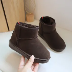 Kids UGG Boots Children Warm Winter Boots Slippers Boys Girls Black Brown