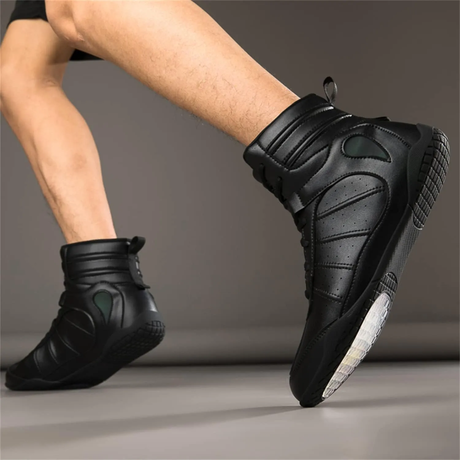 Men's Women's Wrestling Boxing Shoes Non-Slip Breathable High Traction Combat Boxing Wrestling Training Sneakers