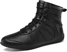 Men's Women's Wrestling Boxing Shoes Non-Slip Breathable High Traction Combat Boxing Wrestling Training Sneakers