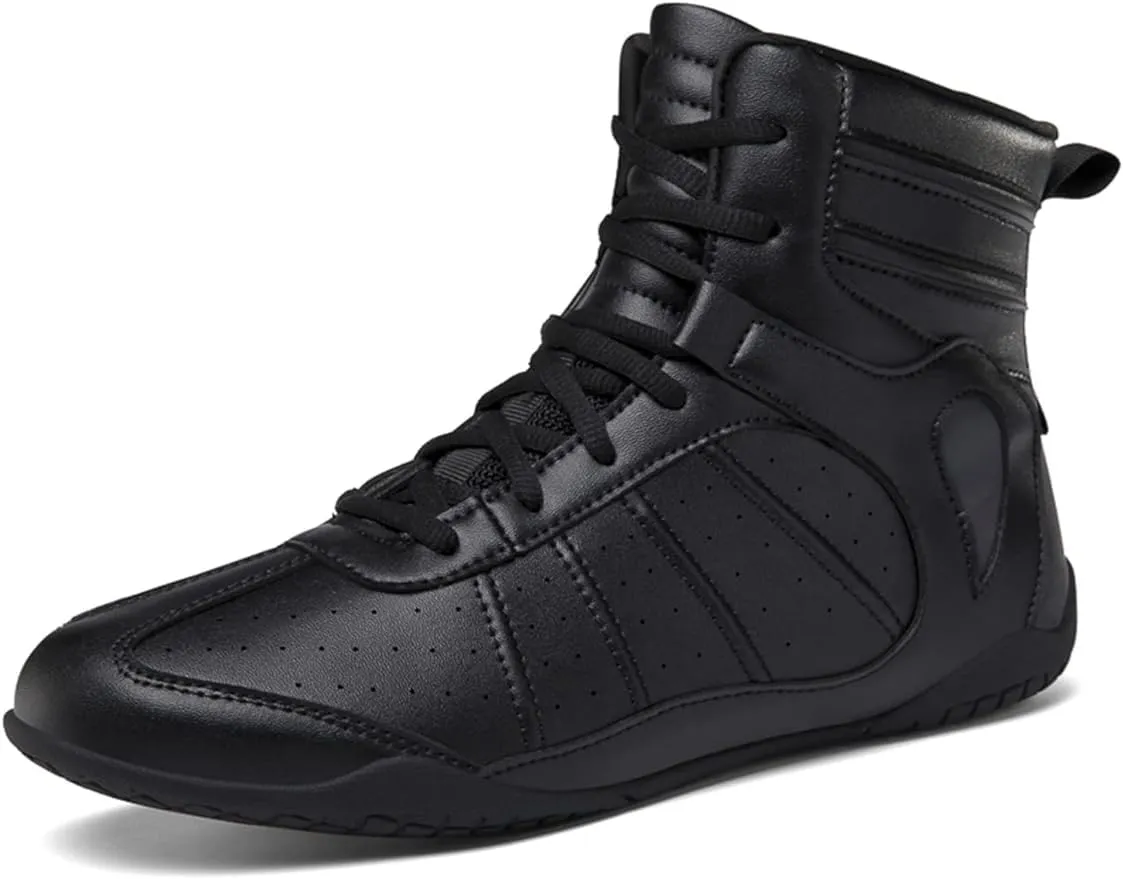 Men's Women's Wrestling Boxing Shoes Non-Slip Breathable High Traction Combat Boxing Wrestling Training Sneakers