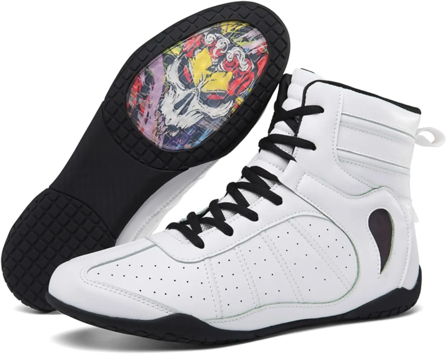 Men's Women's Wrestling Boxing Shoes Non-Slip Breathable High Traction Combat Boxing Wrestling Training Sneakers