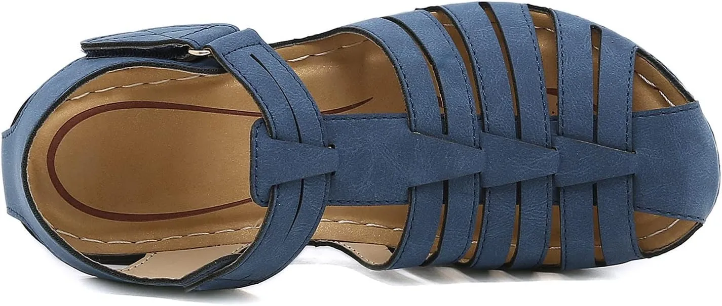 Ortho Walking Sandals for Women Sandals Women Dressy Summer Flat Gold 12w Diabetic Sandals for Women Wide Orthotic Slippers for Plantar Fasciitis Black Flats Shoes Women Women's Dressy Sandals