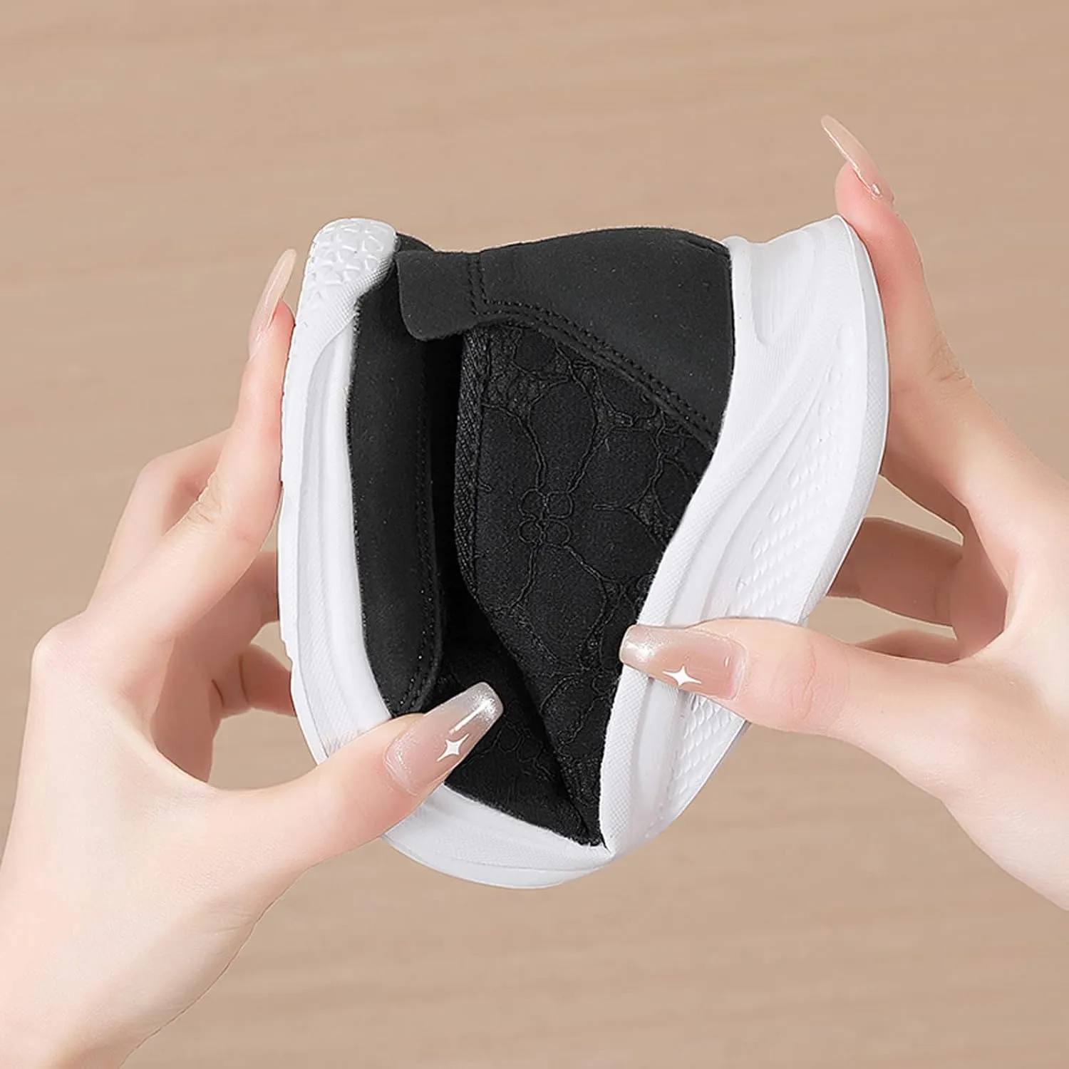 Orthopedic Casual Shoes for Plantar Fasciitis Relief Womens Slip On Walking Sneakers with Arch Support Comfortable Loafers Diabetic Feet