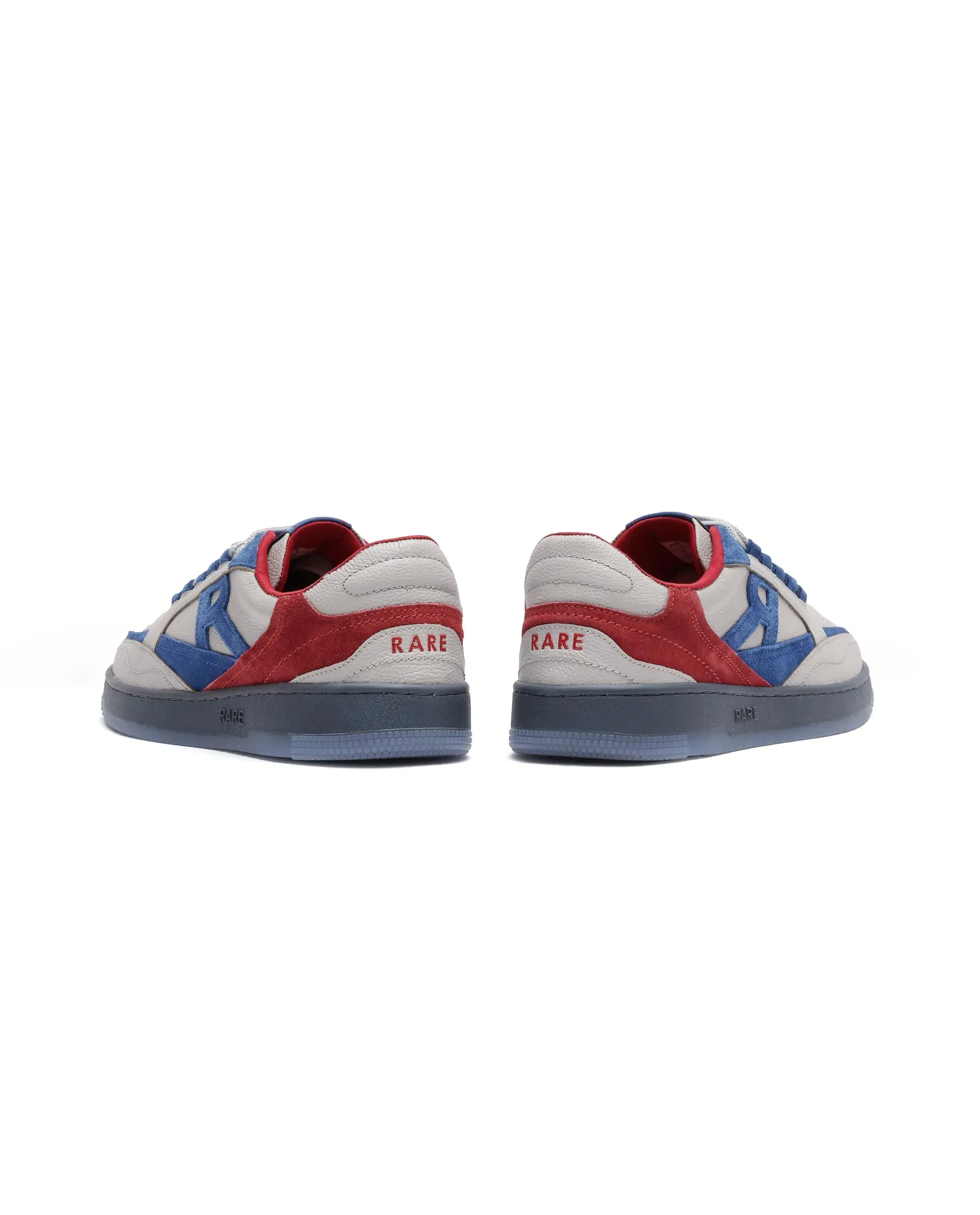 Rare Rabbit Men's Amur Grey Plain Shoes