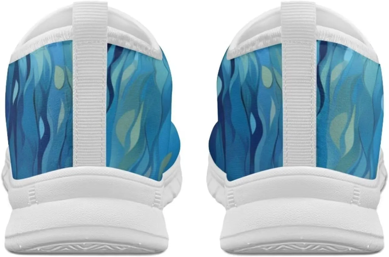 Slip On Tennis Shoes Various Styles Ultimate Comfort White