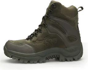 Tactical Military Combat Boots Men Army Hunting Trekking Camping Mountaineering Winter Shoes  Insoles,A-40 EU