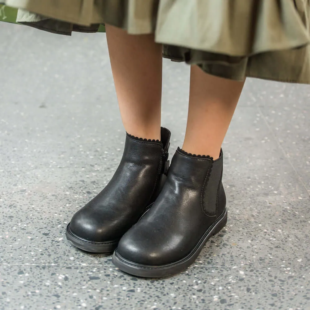 Tassel Tail Kids Chelsea Boots