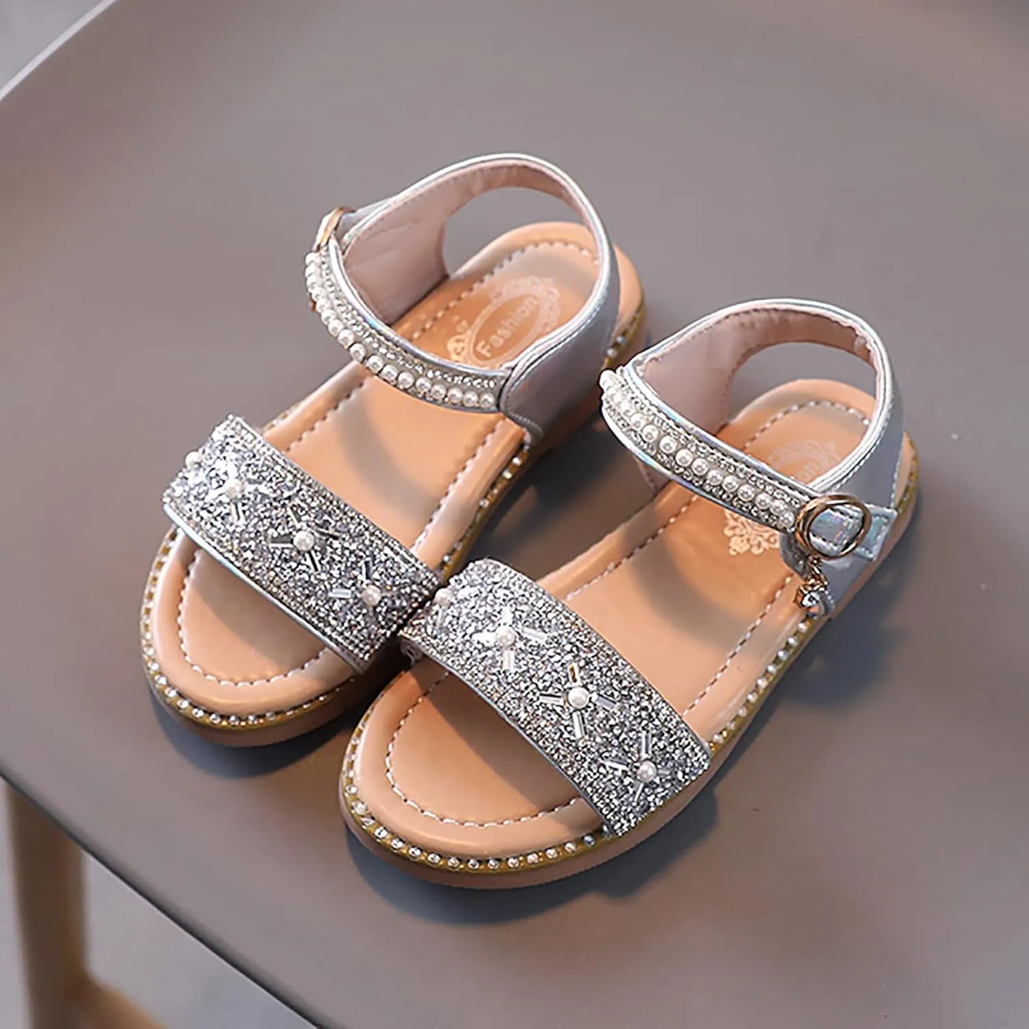 Toddler Girl Shoes,Toddler Girl Sandals Easter Flower Girl Dress Shoes Open Toe Little Kid Summer Kids Shoes