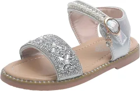 Toddler Girl Shoes,Toddler Girl Sandals Easter Flower Girl Dress Shoes Open Toe Little Kid Summer Kids Shoes