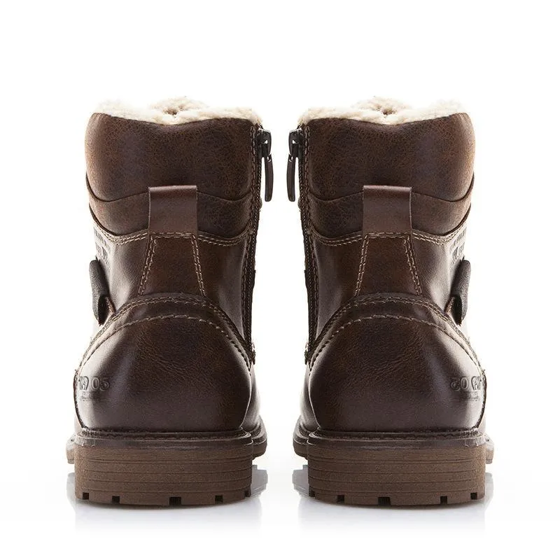 winter men warm shoes martin boots