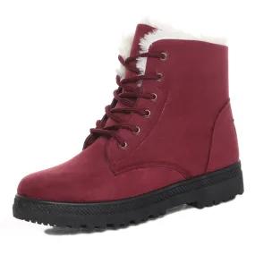 Women Boots 2018 New Women Winter Boots Warm Snow Boots