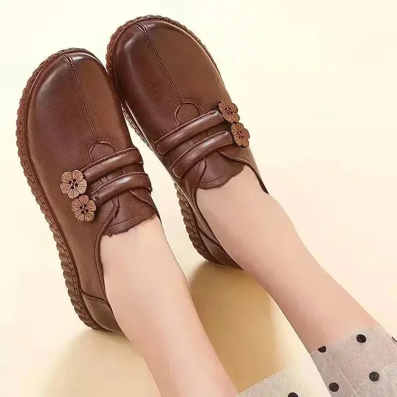 Women - Comfortable Shoes - Floral Design - Stylish and Supportive Footwear