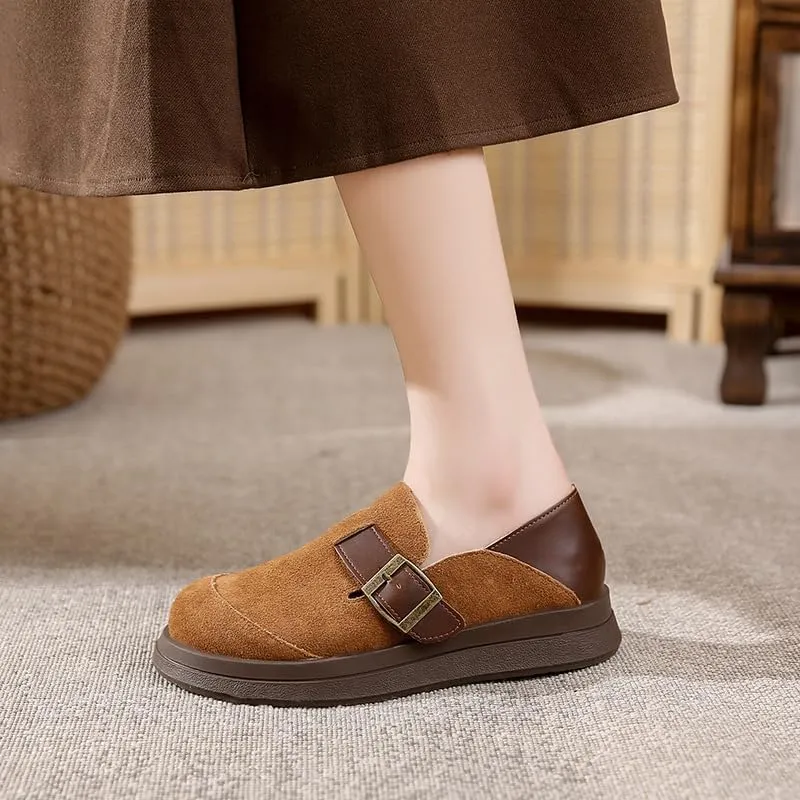 Women's Flats Shoes Leisure Shoes Slip On Work Shoes Comfort Walking Shoes