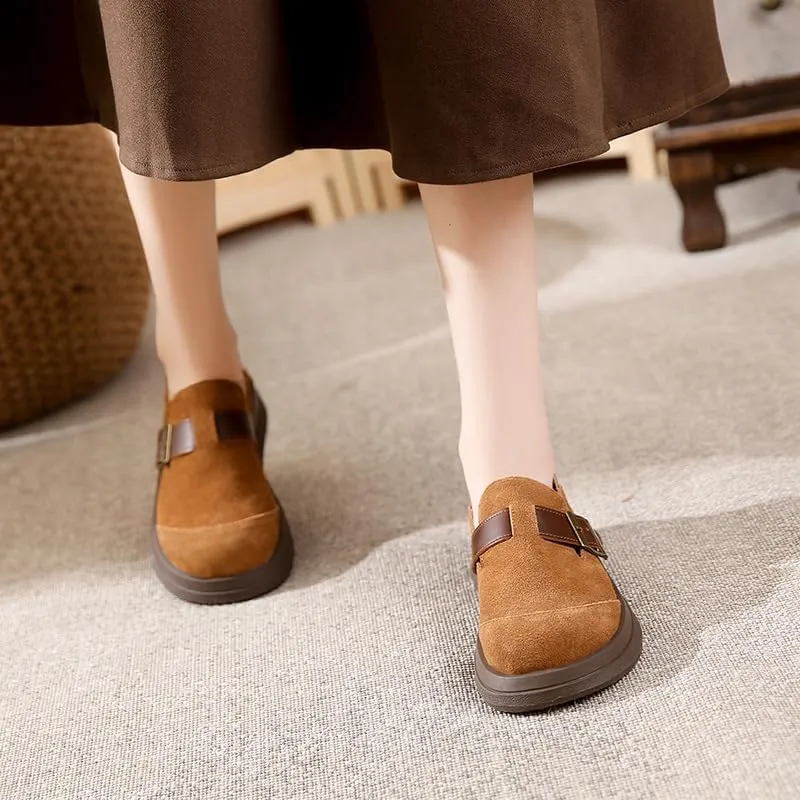 Women's Flats Shoes Leisure Shoes Slip On Work Shoes Comfort Walking Shoes