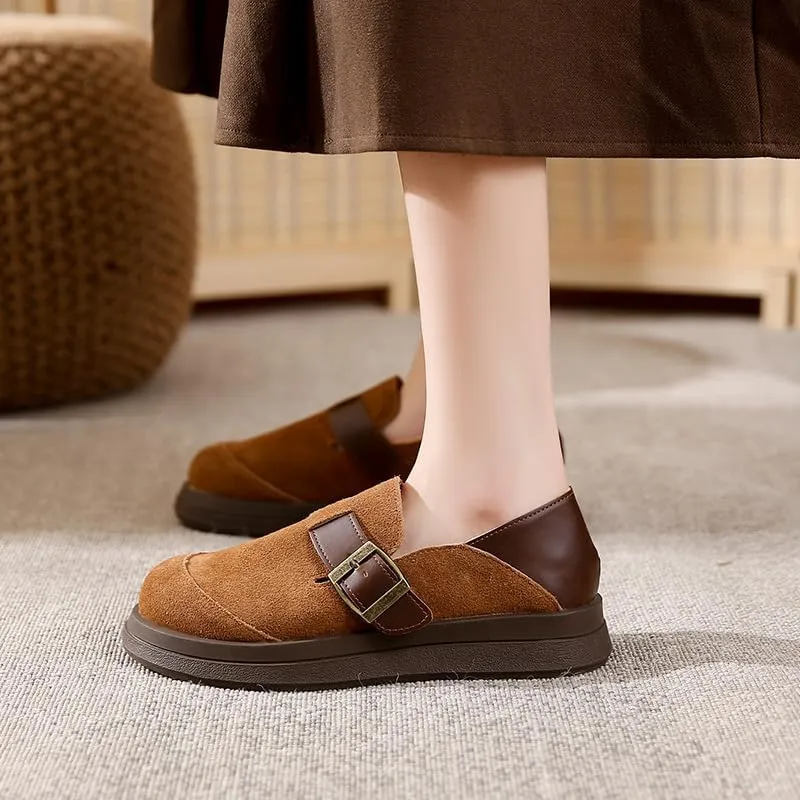 Women's Flats Shoes Leisure Shoes Slip On Work Shoes Comfort Walking Shoes