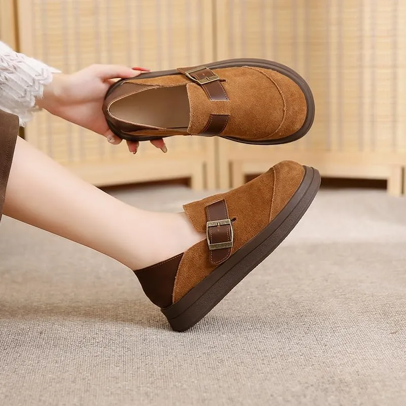 Women's Flats Shoes Leisure Shoes Slip On Work Shoes Comfort Walking Shoes