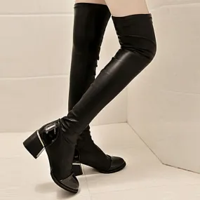 Women's Winter Warm Casual Over-Knee High Shoes